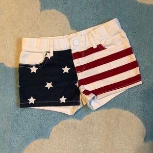 American Flag Shorts